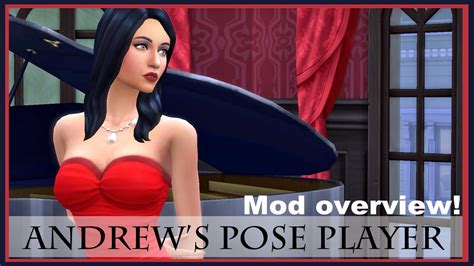 Sims 4 Mod Review: Andrew's Pose Player - YouTube