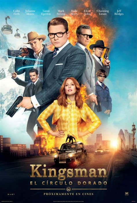 Crítica de Kingsman: El Círculo Dorado de Matthew Vaughn ~ Castle Rock Asylum