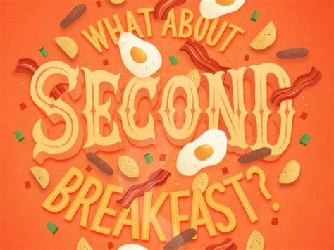 What About Second Breakfast? by Belinda Kou on Dribbble