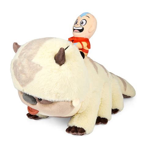 Avatar: The Last Airbender 18" Plush - Appa with Aang | Kidrobot