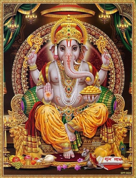 Shri Ganesh! Lord Ganesha offers his blessing (via Etsy: EasternImage ...