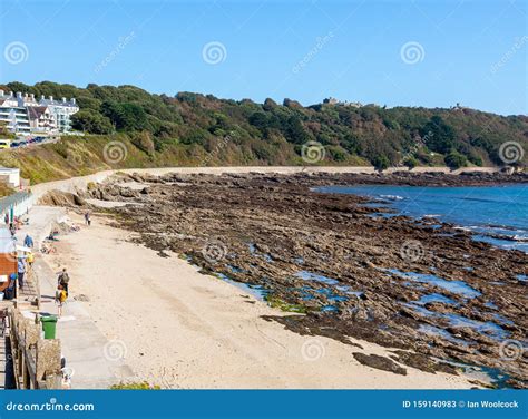 Castle Beach Falmouth Cornwall England Editorial Stock Photo - Image of landscape, kingdom ...