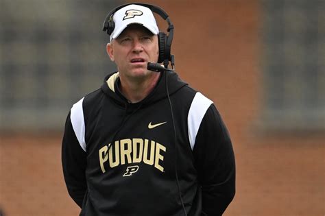 Purdue football coach using old car despite hefty paycheck | Tireball ...