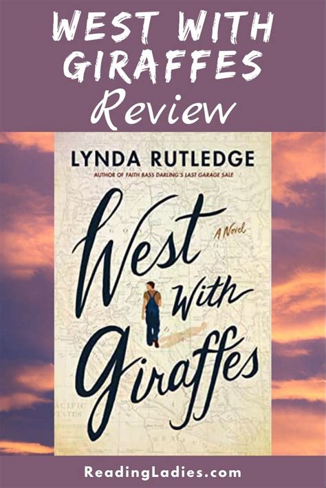 West With Giraffes [Book Review] #HistoricalFiction #Giraffes - Reading Ladies