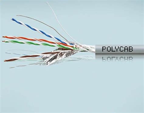 Polycab make CAT-6 Armoured cable at Rs 120.5/meter | Cat 6 Cable in ...