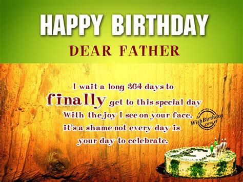 Happy Birthday Dear Father