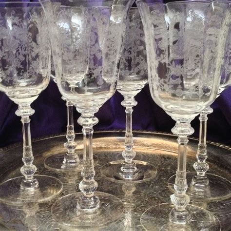 Vintage Etched Crystal Stemware Patterns - Pattern.rjuuc.edu.np