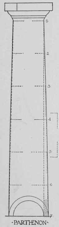 The Entasis Of The Greek Column