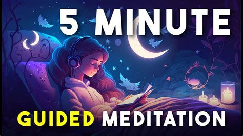 5 Minute Guided Meditation Before Sleep - YouTube