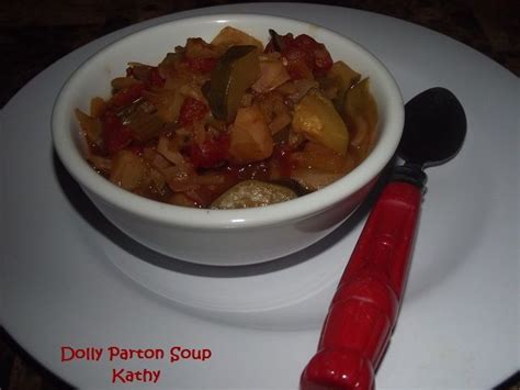 Dolly Parton Soup & Diet | Kathy's Kitchen