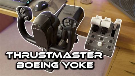 Thrustmaster Boeing Yoke - is it worth $500? - YouTube