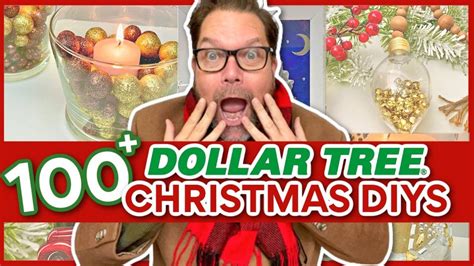 100+ BEST EVER Dollar Tree Christmas DIYS! - YouTube | Dollar tree christmas, Christmas diy ...