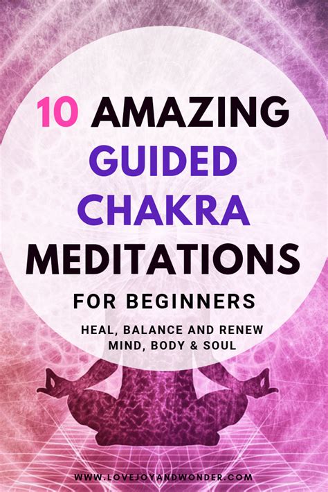 10 Best Guided Chakra Meditations for Beginners (Balance, Heal) 2024