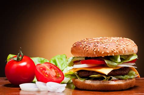 Tomato and burger bun, food, tomatoes, hamburgers, salad HD wallpaper | Wallpaper Flare