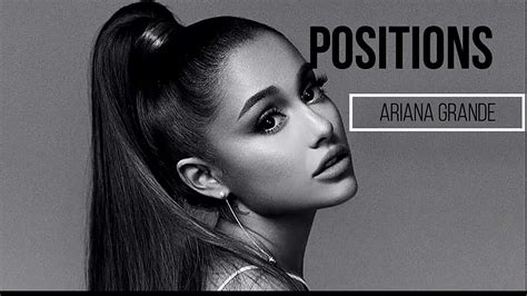 Ariana Grande - positions (Lyrics) - YouTube