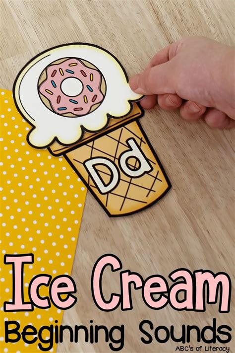 Ice Cream Beginning Sounds Activity | Beginning sounds, Letter sound activities, Letter sounds ...