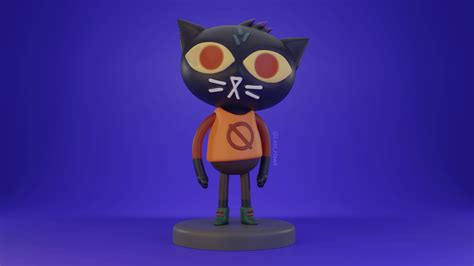 Mae Borowski (Night in the Woods) 3D Render | RenderHub Gallery