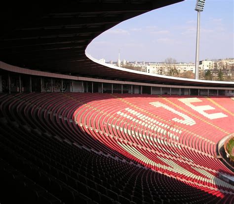 The stadium of football club Crvena Zvezda (Red Star) in … | Flickr