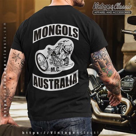 Mongols MC Australia Shirt - Vintagenclassic Tee