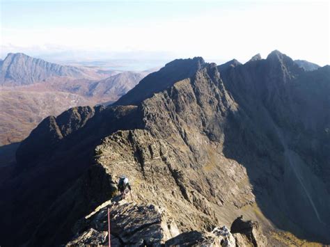 Hiking and climbing the Cuillin Ridge, Isle of Skye. 2-day trip. AMI ...