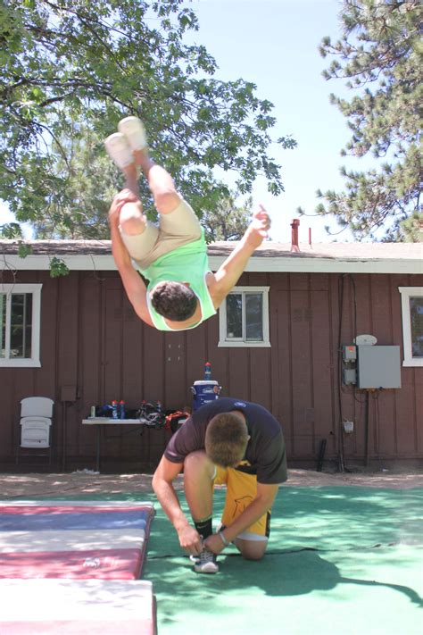 Parkour at Pali Adventures Stunt Camp! | Stunts, Parkour, Camping