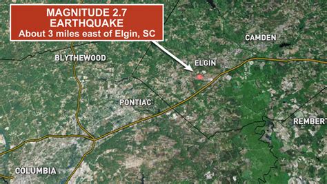 Tenth earthquake confirmed in South Carolina since November