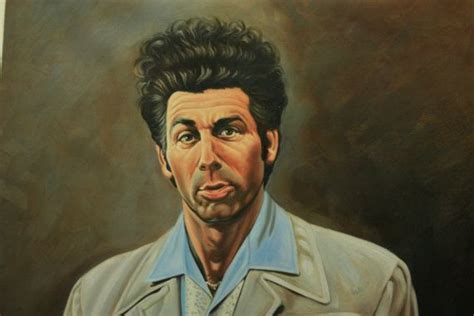 Seinfeld Cosmo Kramer Reproduction Painting, 24x36. 100% Money Back Guarantee - Etsy | Seinfeld ...