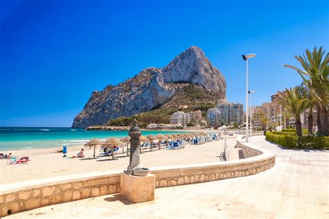 Visit the rocks and beaches in Calpe, Costa Blanca