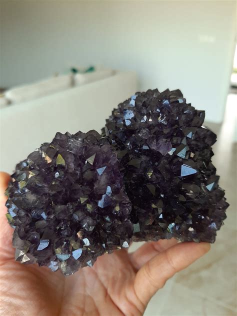 Stunning Deep Purple Amethyst Crystal Formation, Stalactite / Flower Amethyst from Uruguay