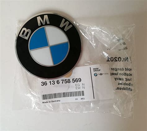 BMW Roundel Wheel Emblem - center cap logo/sticker, for 14-16 ...