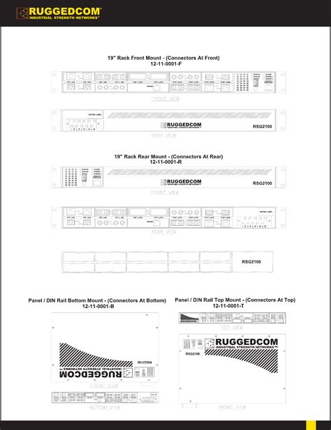 Ruggedcom Rsg2100 Users Manual Datasheet_Rev2U