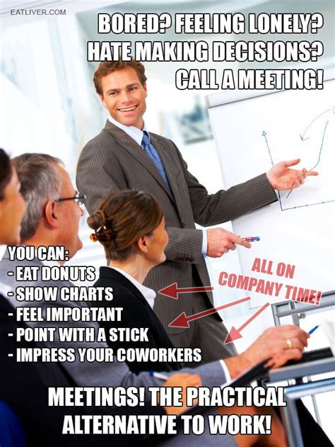 Office Meetings - mlkshk | Work humor, Bored at work, Crazy funny pictures