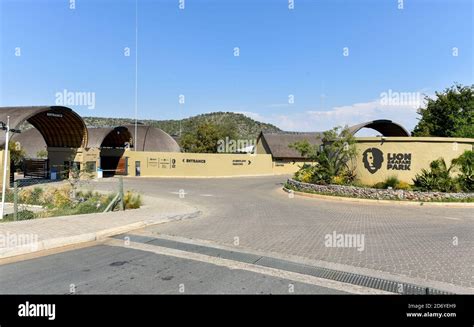 Entrance of Lion & Safari Park, Johannesburg, South Africa Stock Photo ...