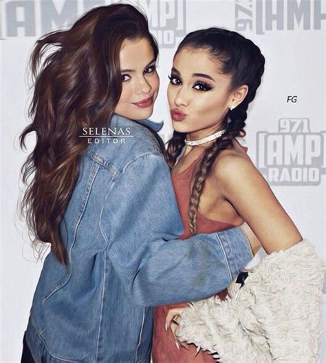 Selena Gomez and Ariana Grande Edit | Ariana, Ariana grande selena ...