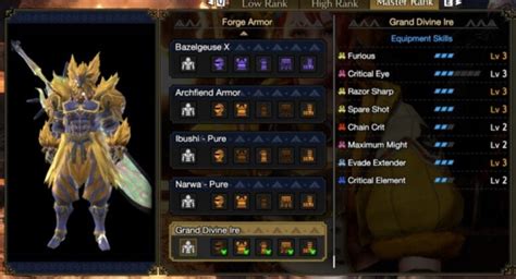 MHR Sunbreak Furious Rajang Armor Set | Monster Hunter Rise Sunbreak ...