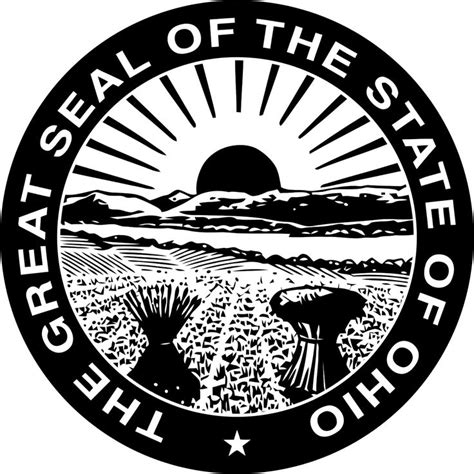 File:Seal of Ohio (Official).svg | Ohio, Seal, Ohio house