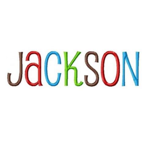 Jackson font | Embroidery monogram fonts, Embroidery fonts, Embroidery machine font