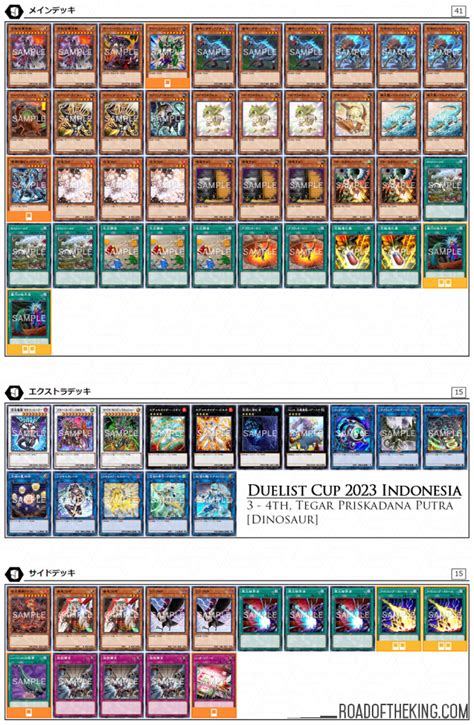 Dinosaur Deck 2024 Yu-Gi-Oh! TCG BEST Meta Profiles