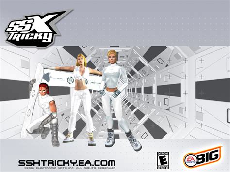 SSX-Tastic, SSX Tricky female characters promotional poster ...