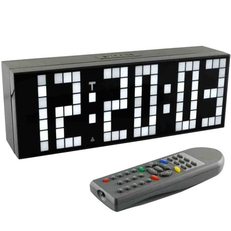 Digital Wall Clock with Seconds Display | Digital wall clock, Clock ...