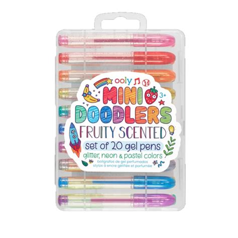 Mini Doodlers Fruity Scented Gel Pens – Geppetto's Toy Box