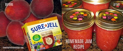 Homemade Jam or Jelly Recipe Using Sure Jell Fruit Pectin - Cooking for ...