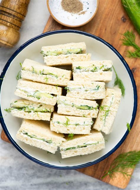 Cucumber Sandwiches - The flavours of kitchen