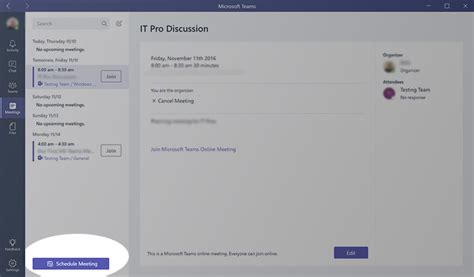 How to effectively use the Microsoft Teams Calendar