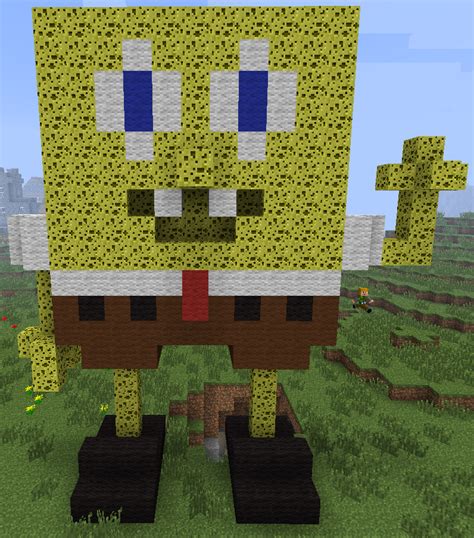 Minecraft Spongebob by Miss-Archive on DeviantArt