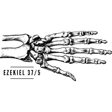 11 Ezekiel tattoo ideas | ezekiel, ezekiel 37, bone tattoos