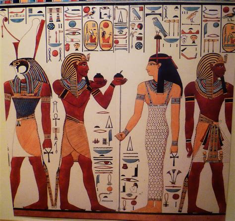 Hieroglyphs used to communicate throughout the image | Ancient egyptian clothing, Ancient ...