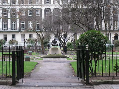 Gandhi memorial, Tavistock Square, London | carmen_seaby | Flickr