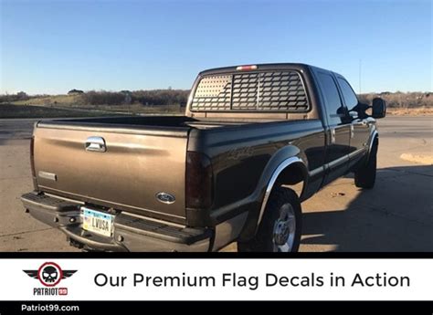 Premium American Flag Rear Window Decals - | Patriot99