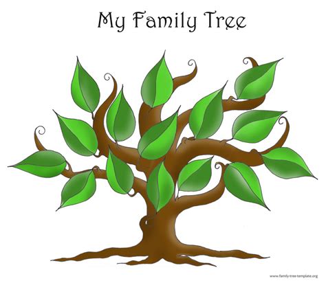 Family tree clipart 3 - Clipartix